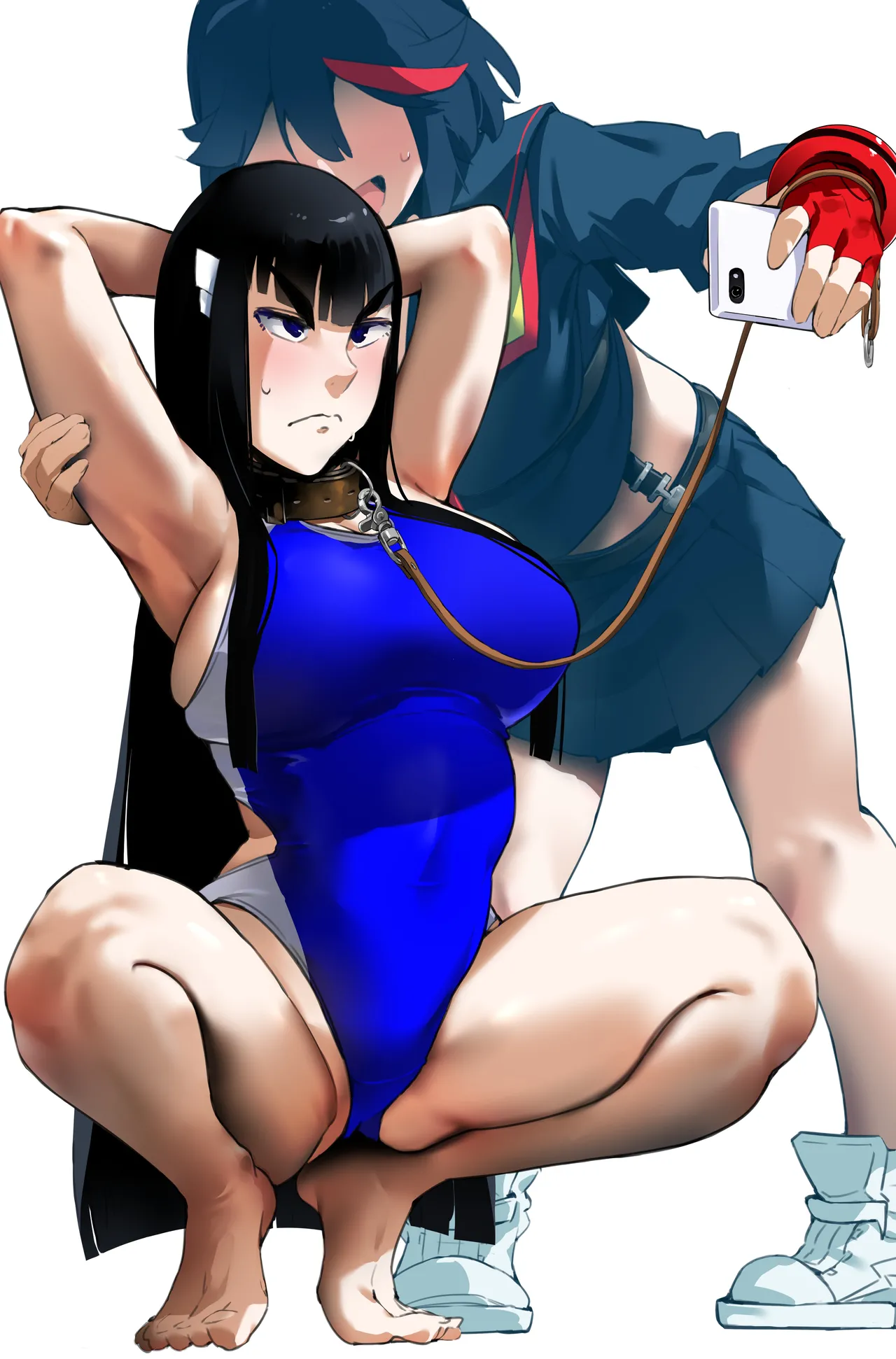 Ryuuko Mato x Satsuki Kiryuuin porn comic picture 19
