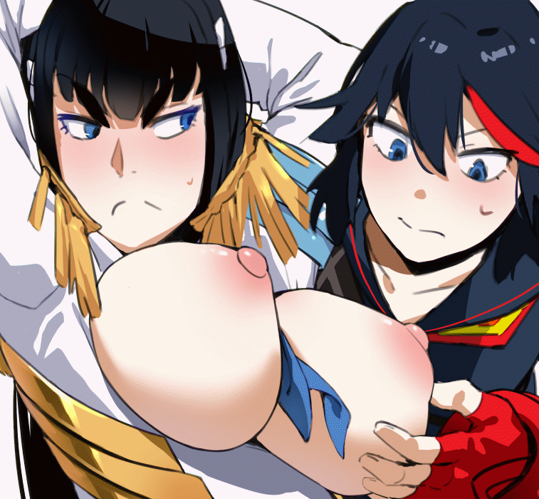 Ryuuko Mato x Satsuki Kiryuuin porn comic picture 27