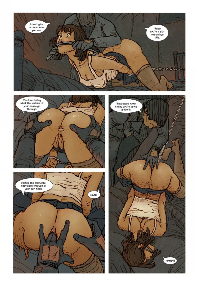 Sadomasochist Detective porn comic picture 4