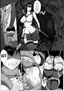 Saeko dominated by a tentacled enemy porn comic picture 1