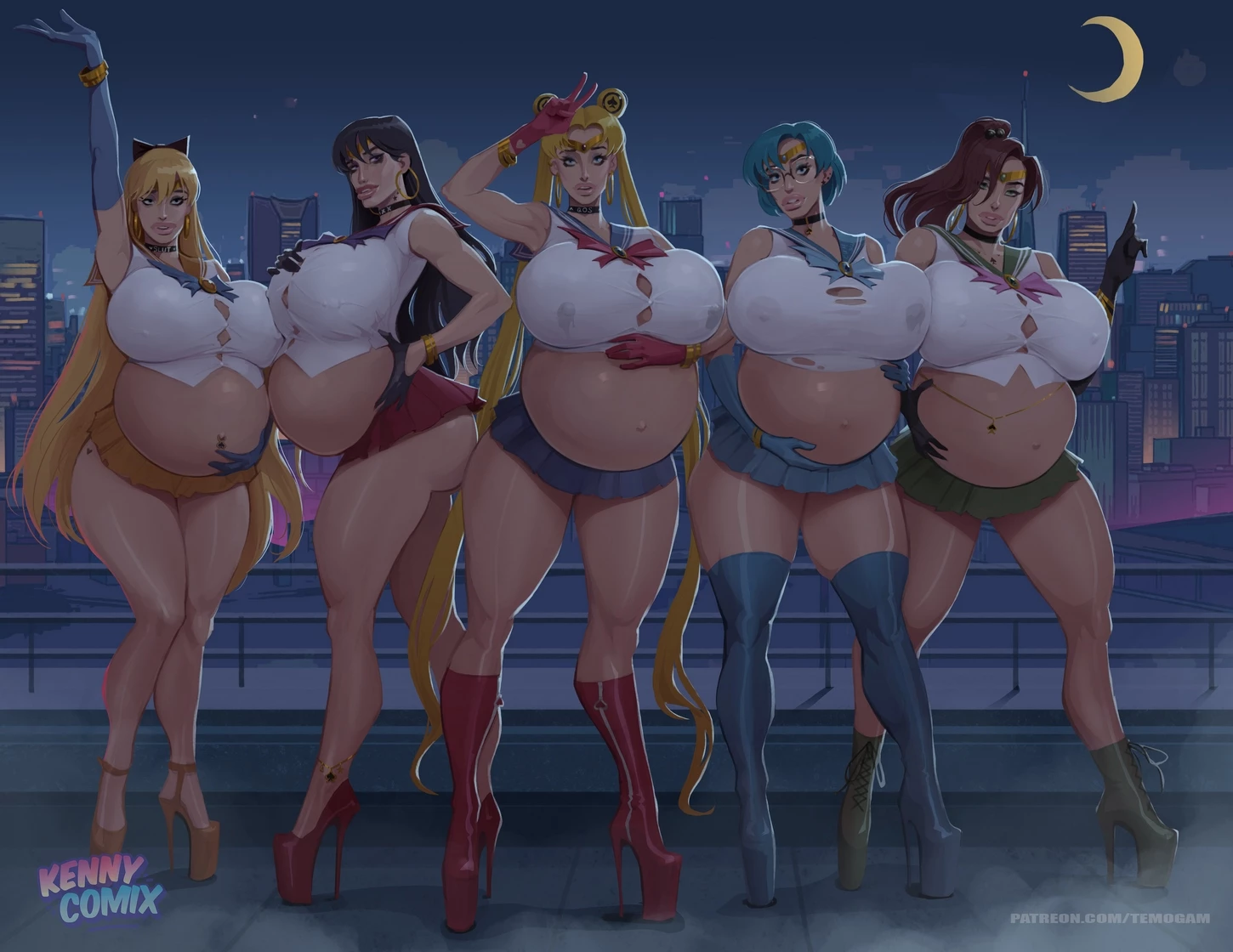 Sailor Scouts: Later Years porn comic picture 10