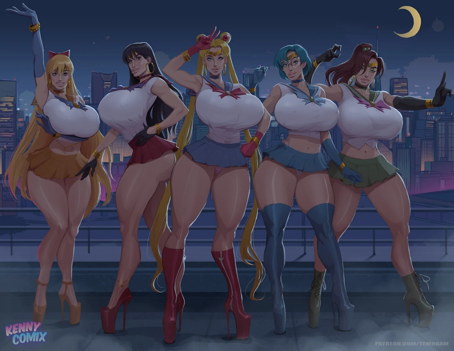 Sailor Scouts: Later Years porn comic picture 9
