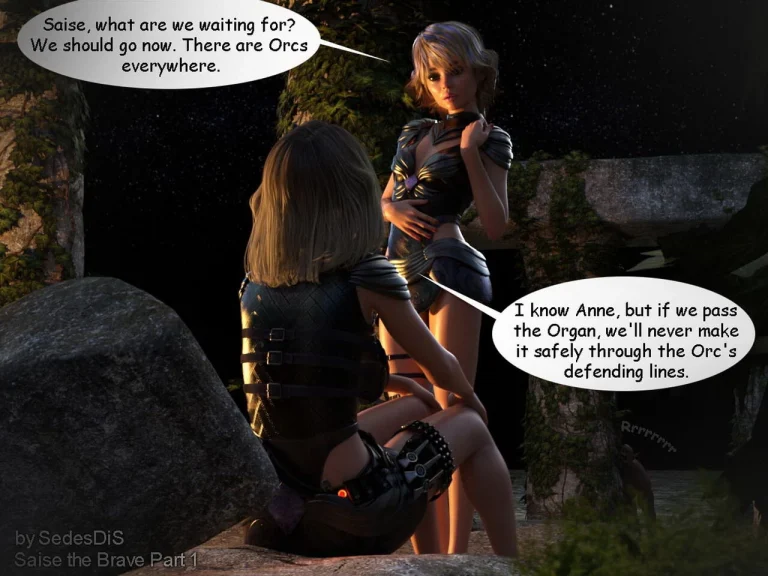 Saise the Brave 1-2 porn comic picture 3