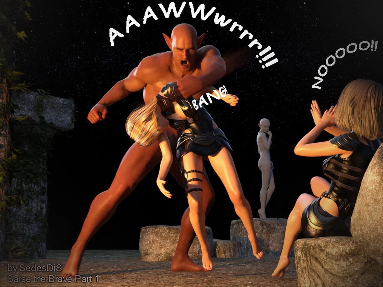 Saise the Brave 1-2 porn comic picture 6