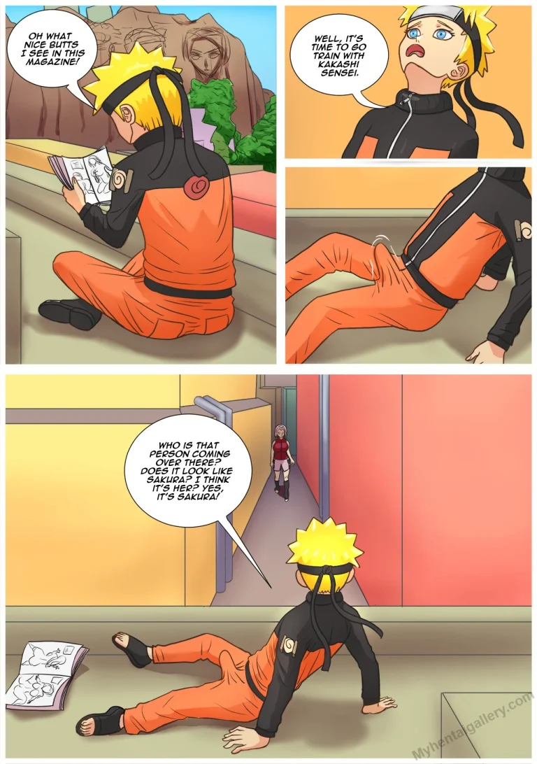 Sakura and (Kuruma)Naruto porn comic picture 4