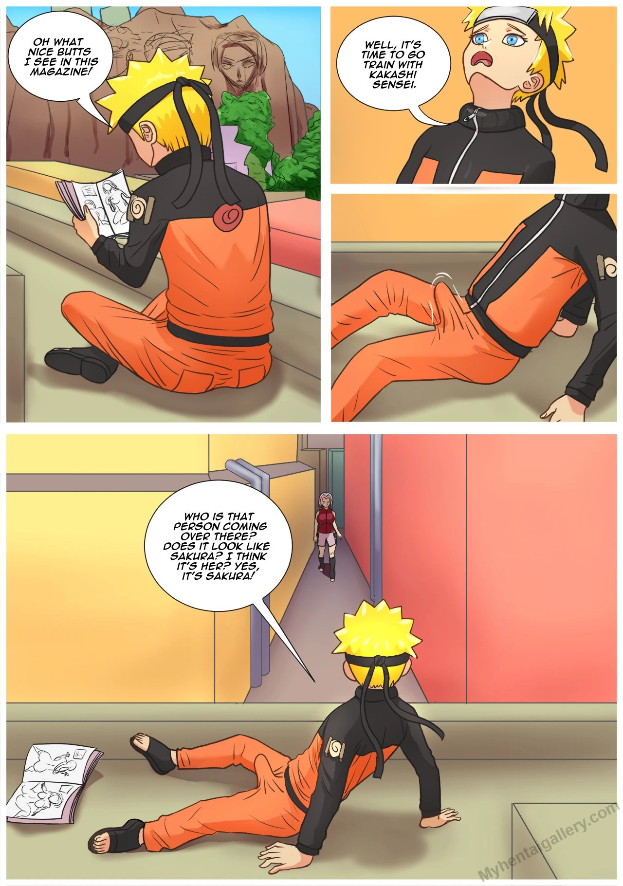 Sakura and (Kuruma)Naruto porn comic picture 4