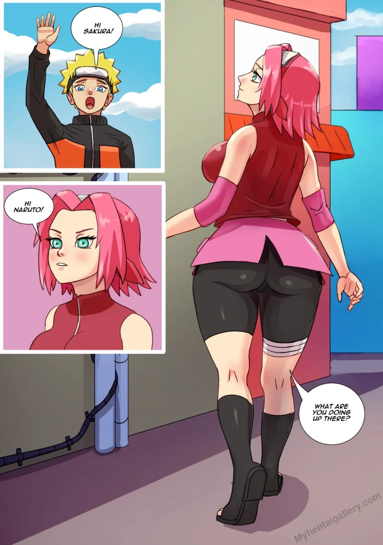 Sakura and (Kuruma)Naruto porn comic picture 5