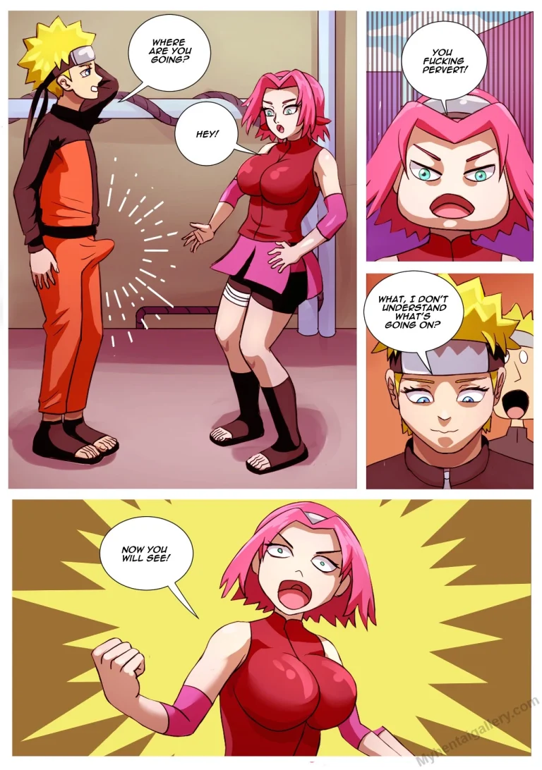 Sakura and (Kuruma)Naruto porn comic picture 7