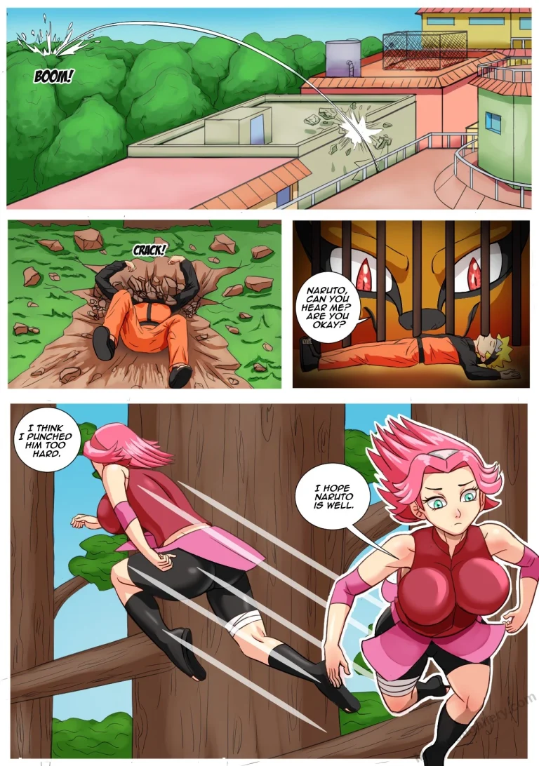 Sakura and (Kuruma)Naruto porn comic picture 9