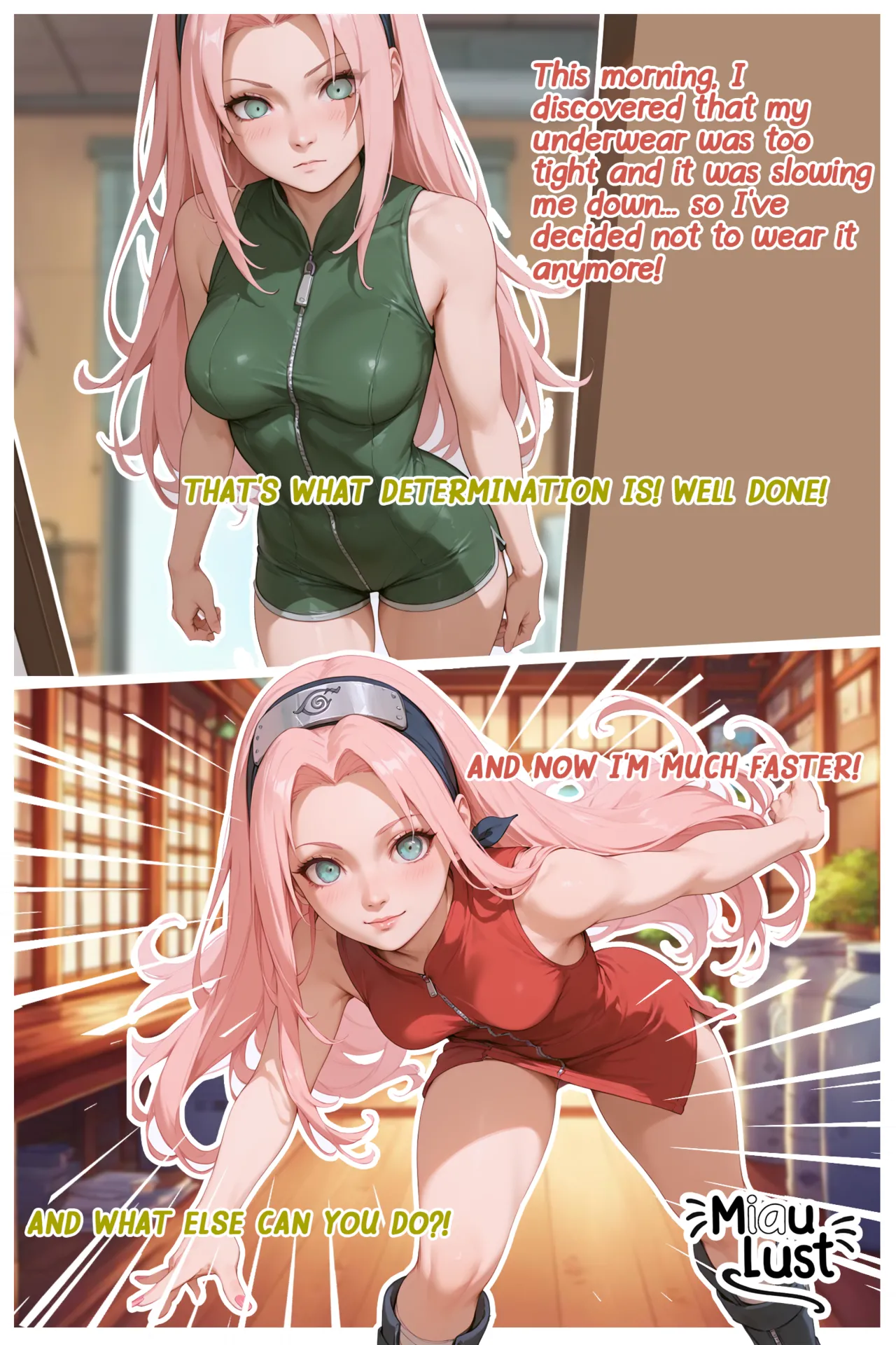 Sakura in The Hokage Way porn comic picture 3