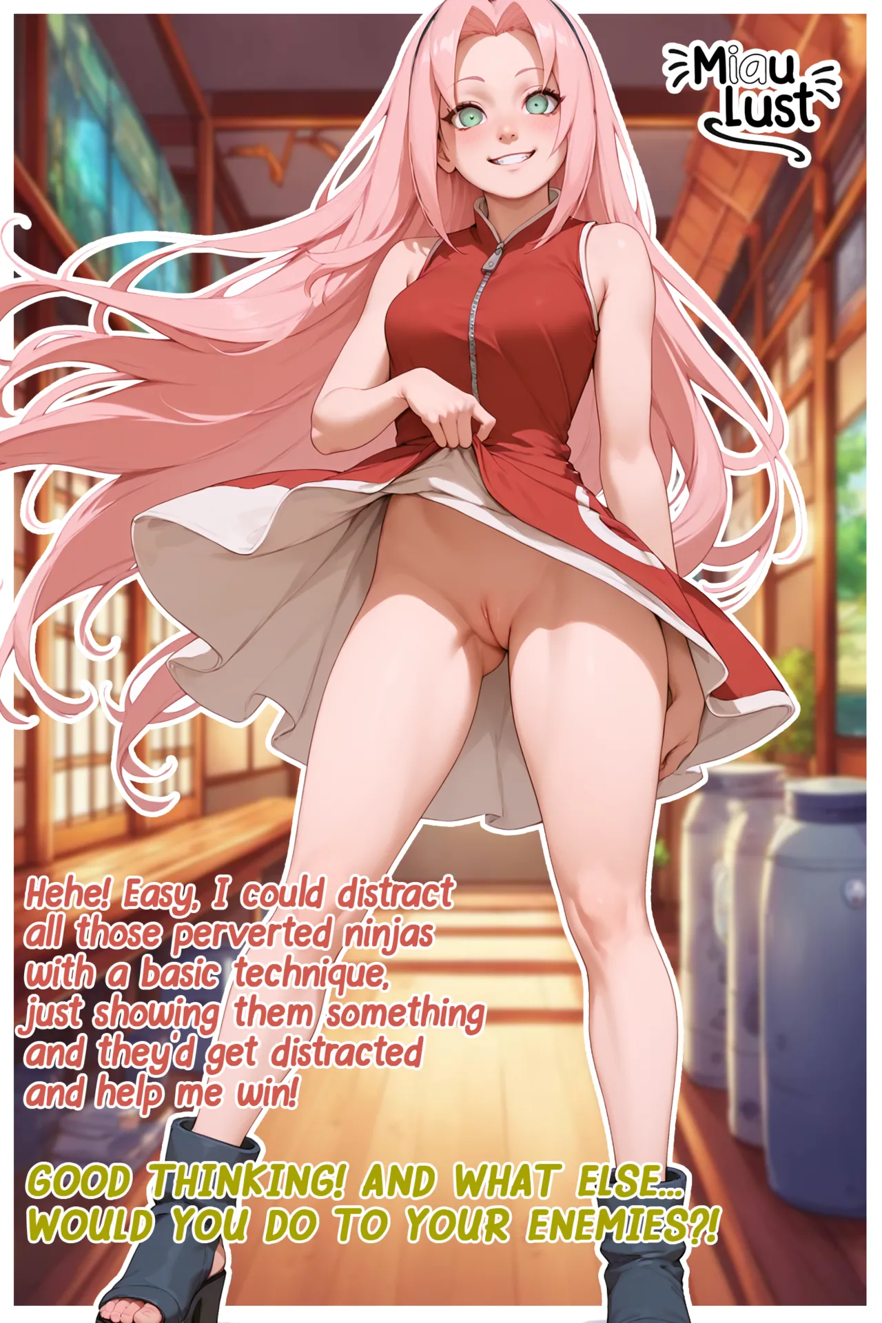 Sakura in The Hokage Way porn comic picture 5