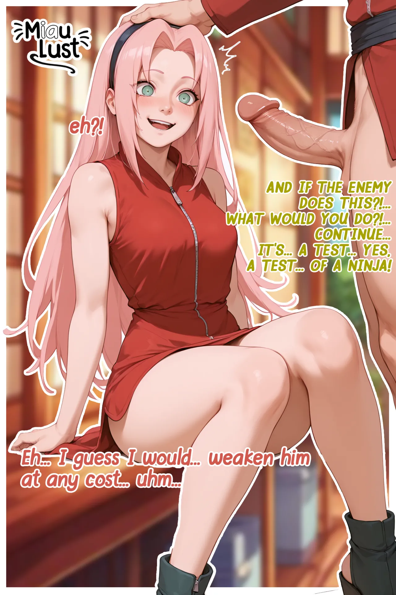 Sakura in The Hokage Way porn comic picture 7