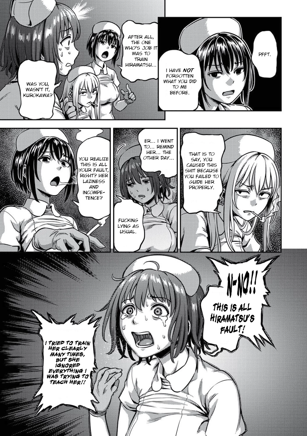 Sakusei Byoutou 5.5~Seikaku Saiaku no Nurse shika Inai Byouin de Shasei Kanri Seikatsu~ | Life in a Hospital With Only the Worst Nurses! porn comic picture 17