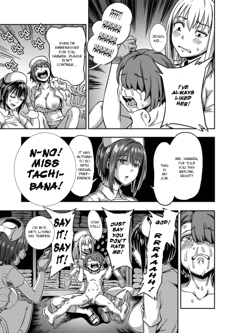 Sakusei Byoutou 5.5~Seikaku Saiaku no Nurse shika Inai Byouin de Shasei Kanri Seikatsu~ | Life in a Hospital With Only the Worst Nurses! porn comic picture 31
