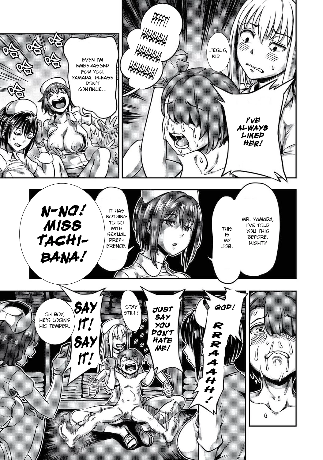 Sakusei Byoutou 5.5~Seikaku Saiaku no Nurse shika Inai Byouin de Shasei Kanri Seikatsu~ | Life in a Hospital With Only the Worst Nurses! porn comic picture 31