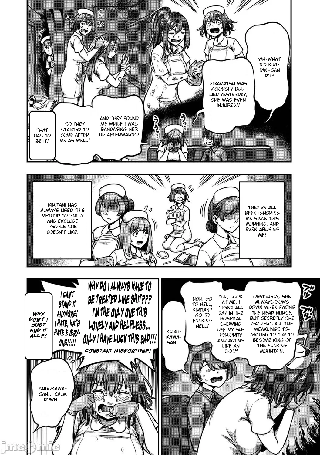 Sakusei Byoutou 7.5 ~Seikaku Saiaku no Nurse shika Inai Byouin de Shasei Kanri Seikatsu~| Life in a Hospital With Only the Worst Nurses! porn comic picture 11