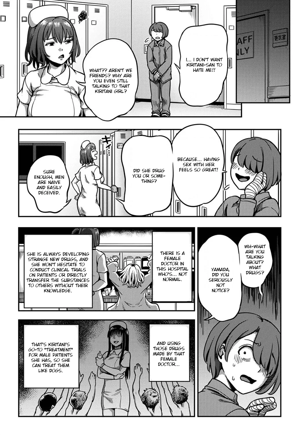 Sakusei Byoutou 7.5 ~Seikaku Saiaku no Nurse shika Inai Byouin de Shasei Kanri Seikatsu~| Life in a Hospital With Only the Worst Nurses! porn comic picture 14