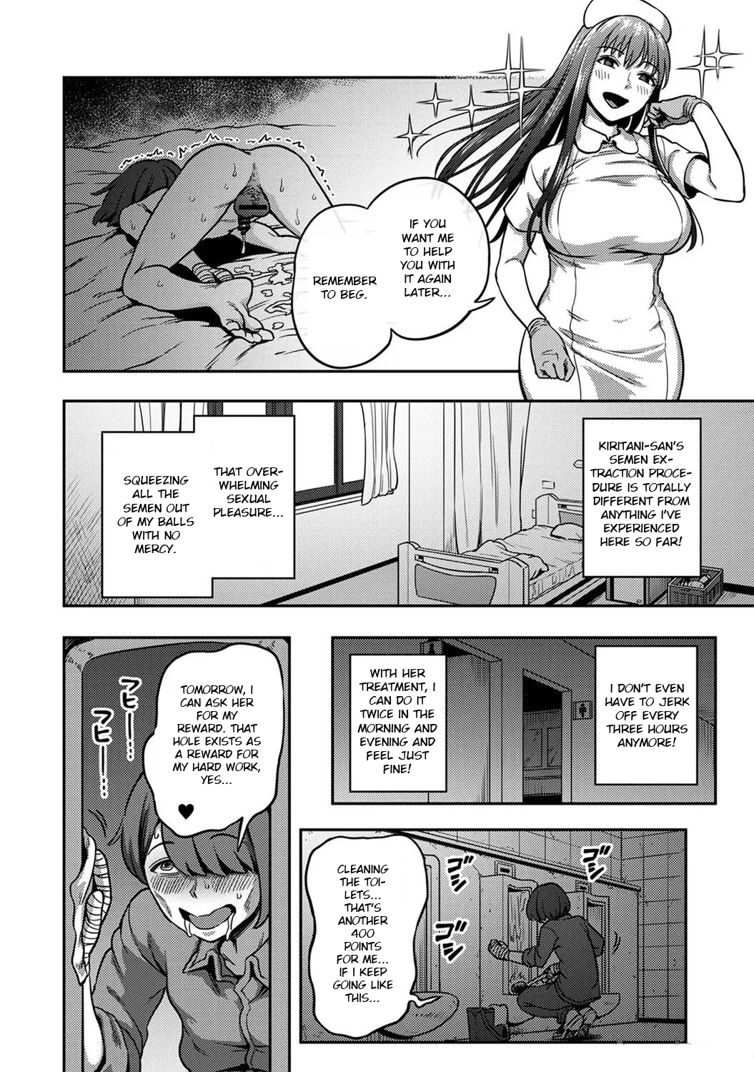 Sakusei Byoutou 7.5 ~Seikaku Saiaku no Nurse shika Inai Byouin de Shasei Kanri Seikatsu~| Life in a Hospital With Only the Worst Nurses! porn comic picture 9