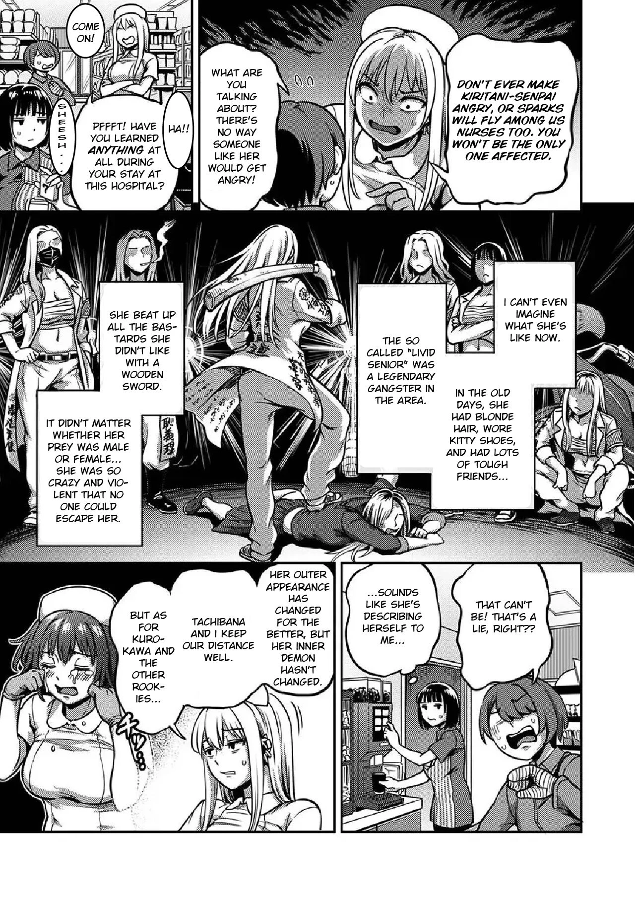 Sakusei Byoutou 7~Seikaku Saiaku no Nurse shika Inai Byouin de Shasei Kanri Seikatsu~ | Life in a Hospital With Only the Worst Nurses! porn comic picture 15