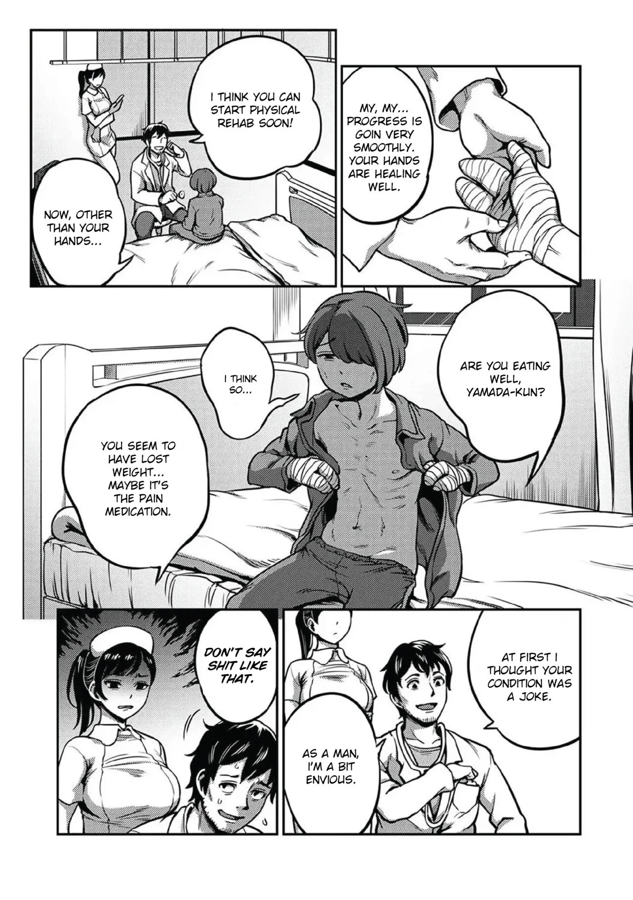 Sakusei Byoutou 7~Seikaku Saiaku no Nurse shika Inai Byouin de Shasei Kanri Seikatsu~ | Life in a Hospital With Only the Worst Nurses! porn comic picture 5