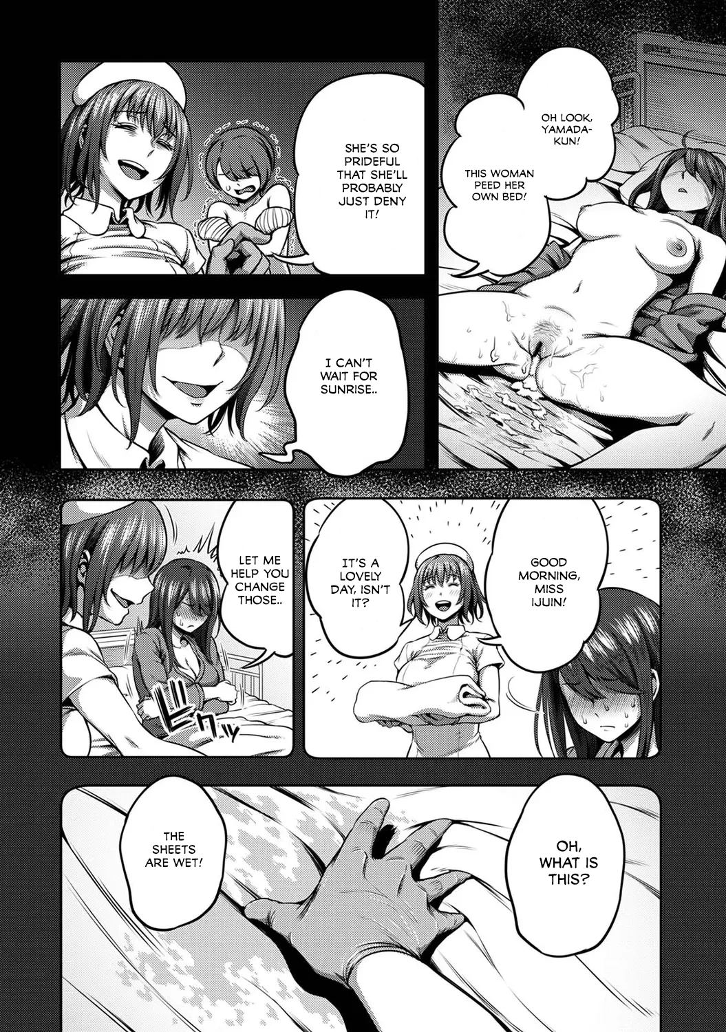 Sakusei Byoutou ~Seikaku Saiaku no Nurse shika Inai Byouin de Shasei Kanri Seikatsu~ 2.5 Kouhen | Life in a Hospital With Only the Worst Nurses! 2.5 porn comic picture 4