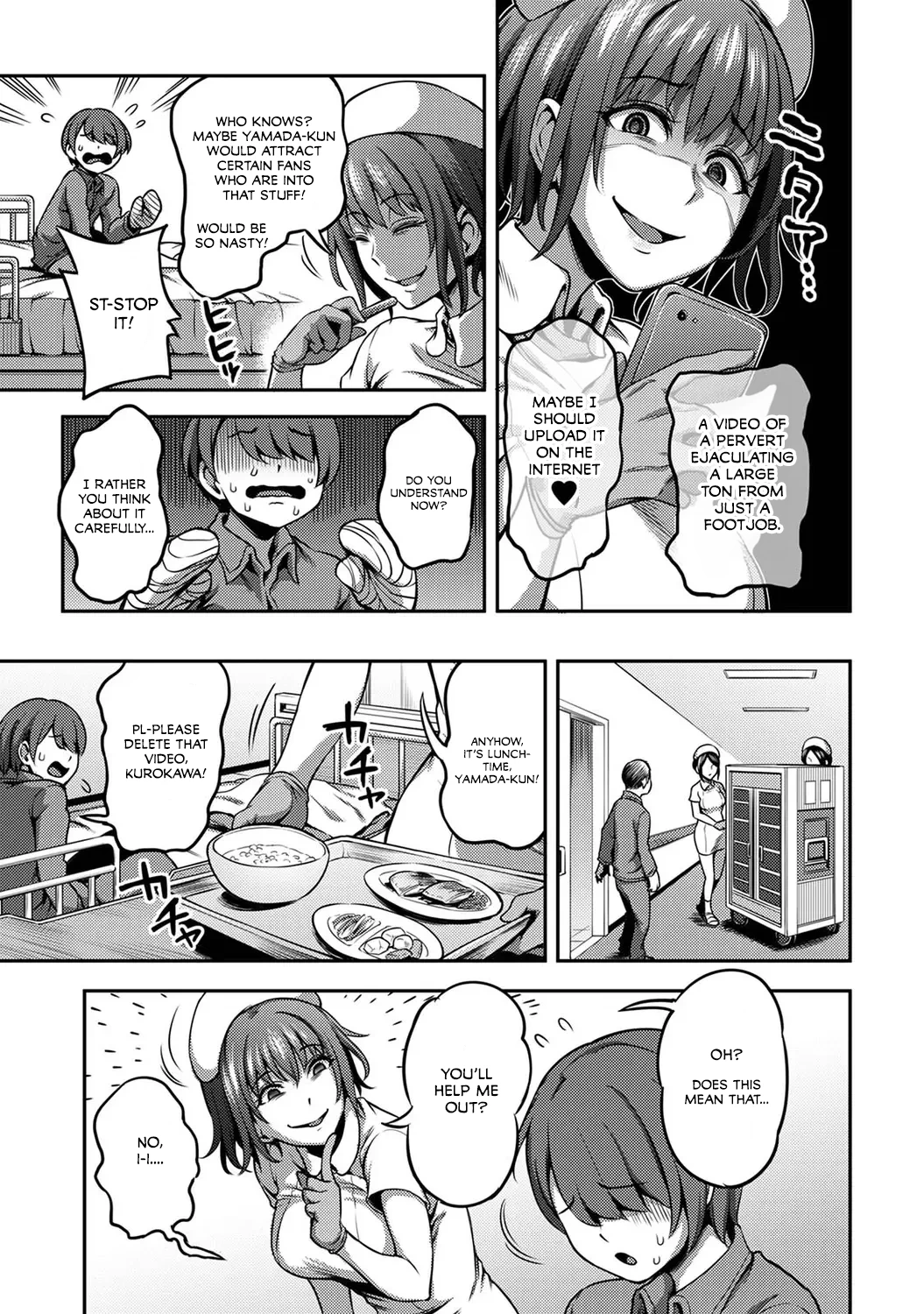 Sakusei Byoutou ~Seikaku Saiaku no Nurse shika Inai Byouin de Shasei Kanri Seikatsu~ 2 Zenpen | Life in a Hospital With Only the Worst Nurses! 2 porn comic picture 10