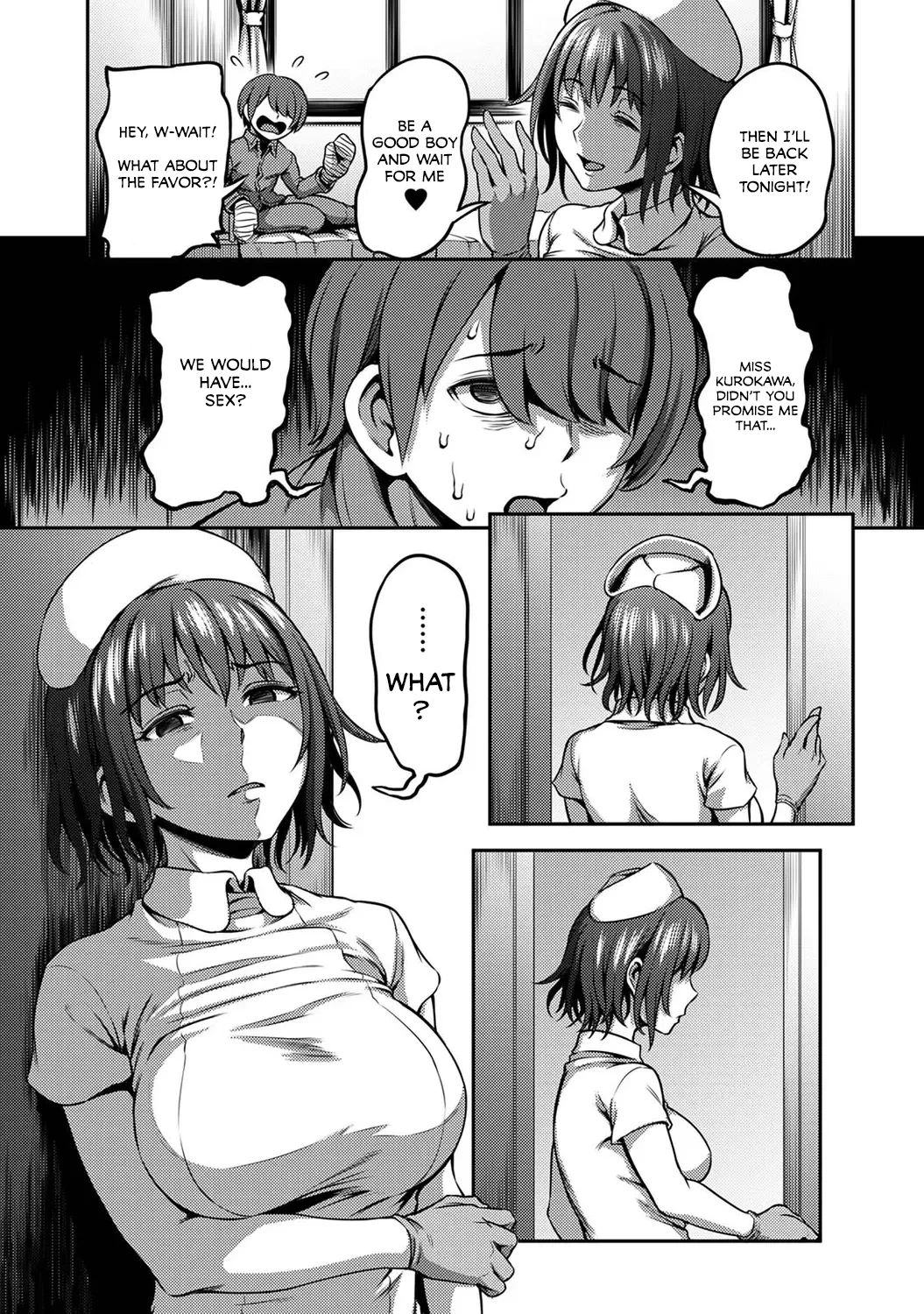 Sakusei Byoutou ~Seikaku Saiaku no Nurse shika Inai Byouin de Shasei Kanri Seikatsu~ 2 Zenpen | Life in a Hospital With Only the Worst Nurses! 2 porn comic picture 14