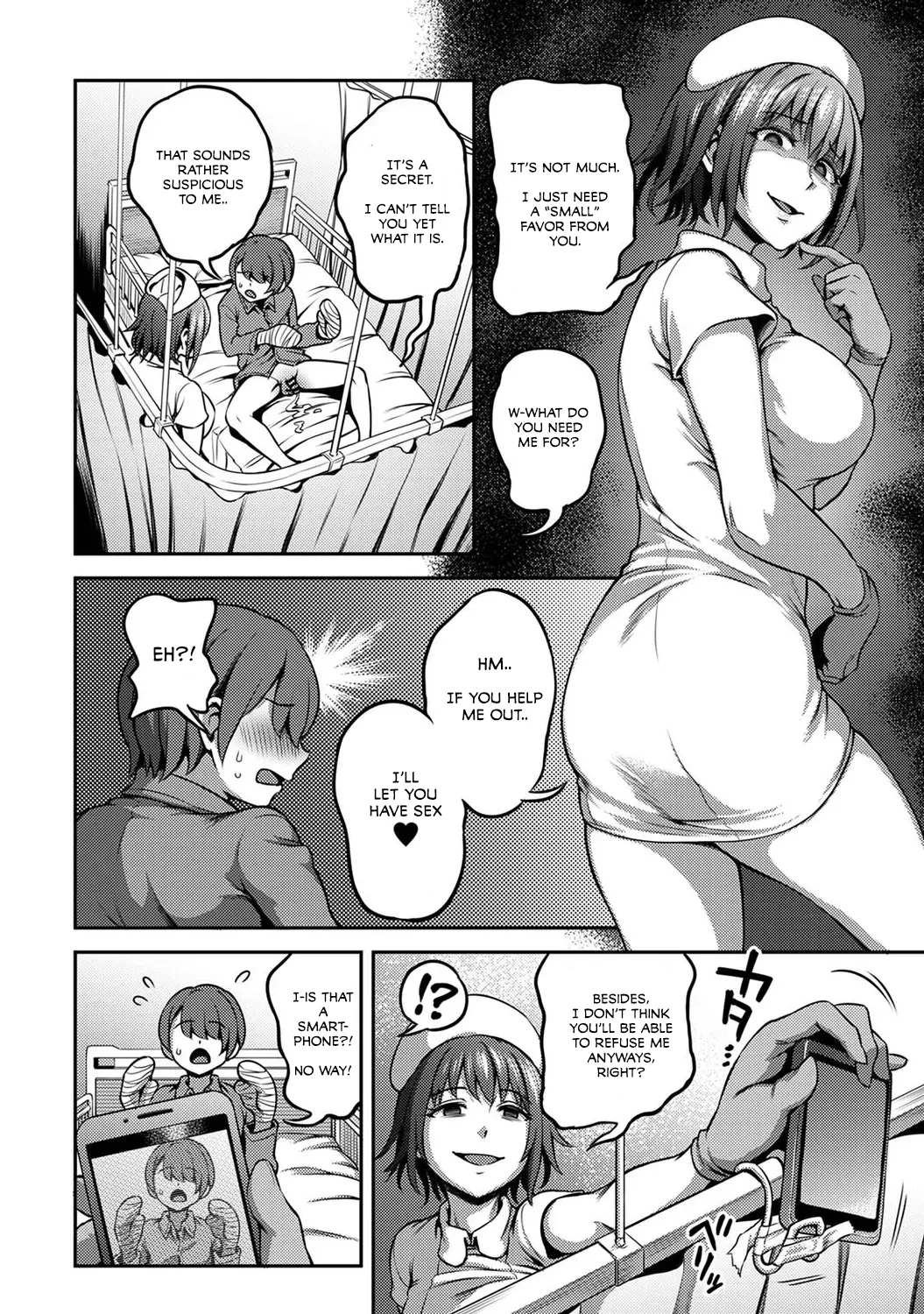 Sakusei Byoutou ~Seikaku Saiaku no Nurse shika Inai Byouin de Shasei Kanri Seikatsu~ 2 Zenpen | Life in a Hospital With Only the Worst Nurses! 2 porn comic picture 9