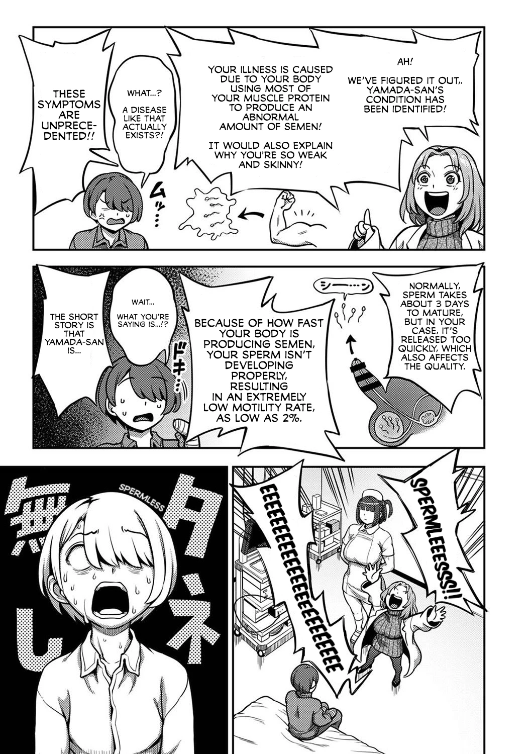 Sakusei Byoutou ~Seikaku Saiaku no Nurse shika Inai Byouin de Shasei Kanri Seikatsu~ 8 porn comic picture 14