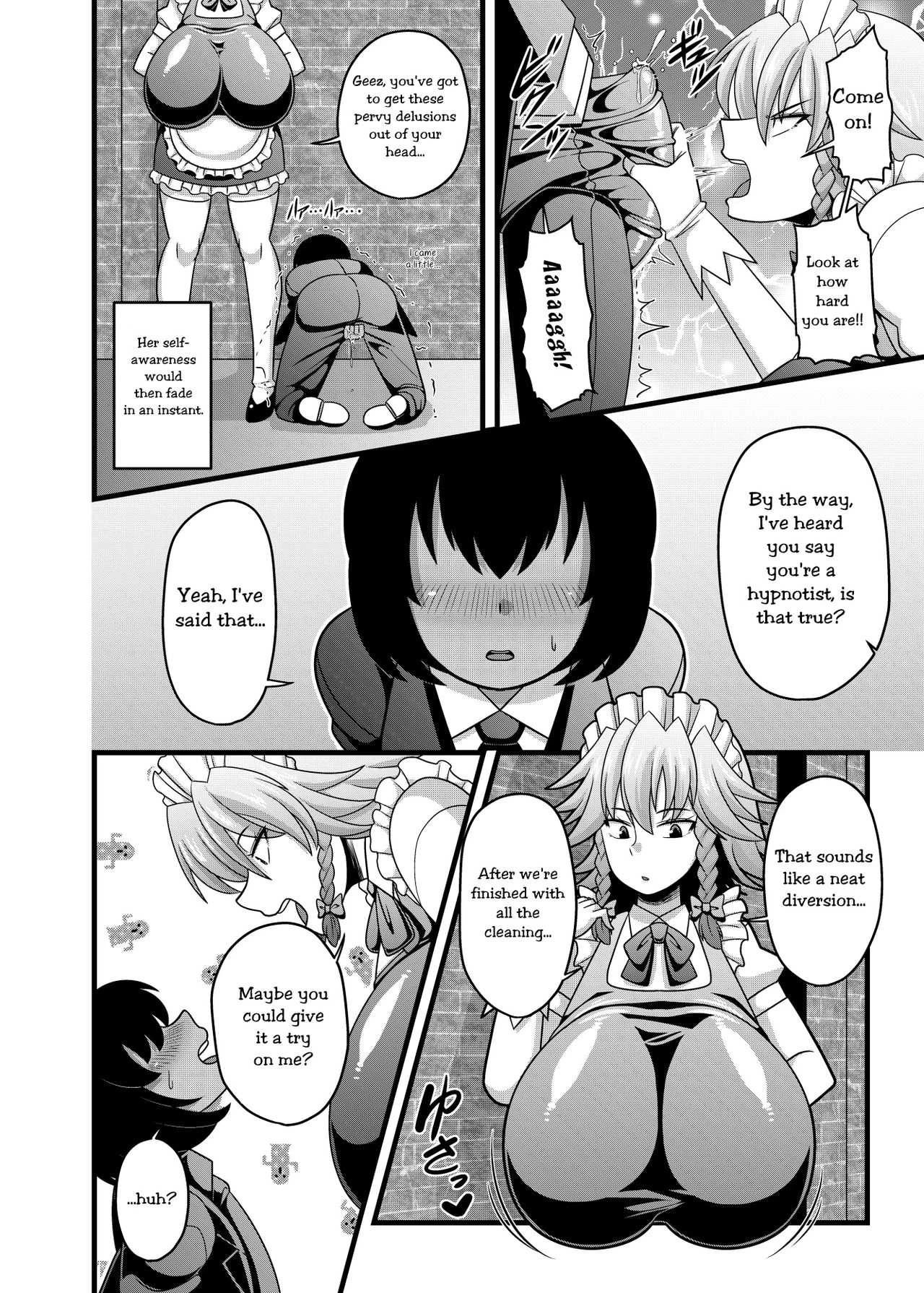 Sakuya-san no Oppai ga Susamajiku Ookikatta no de Saiminjutsu o Tsukatte Totemo Nakayoku Natta Hanashi porn comic picture 3