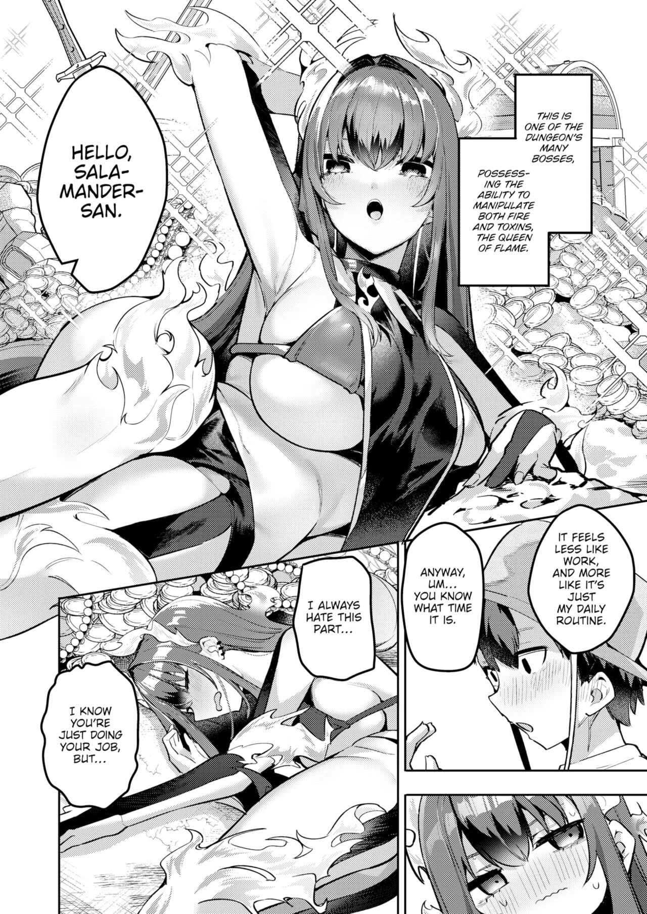 Salamanders Love a Bit of Pain-Play porn comic picture 2