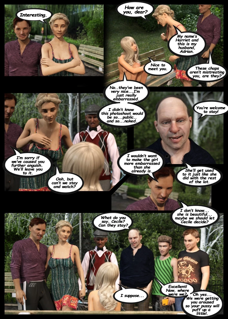 Sales Assistant Cecile 2 porn comic picture 25