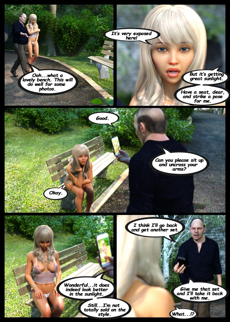 Sales Assistant Cecile 2 porn comic picture 3