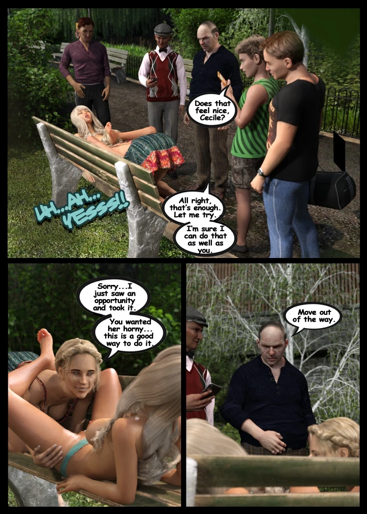Sales Assistant Cecile 2 porn comic picture 31