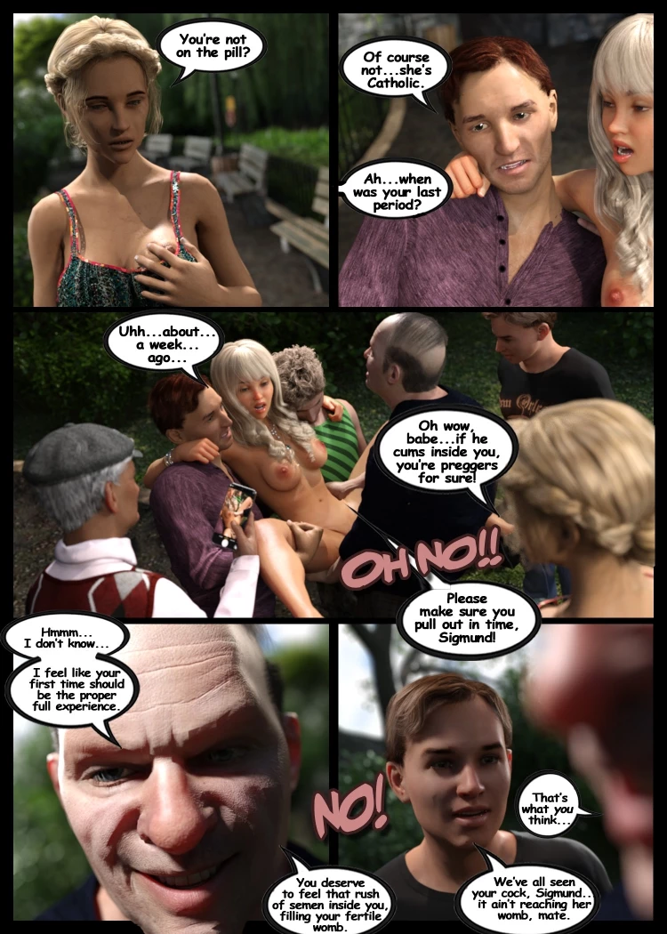 Sales Assistant Cecile 2 porn comic picture 42
