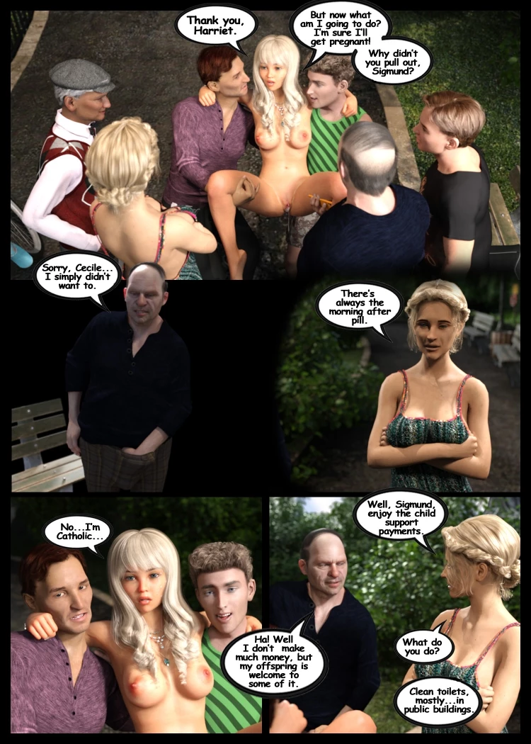 Sales Assistant Cecile 2 porn comic picture 45