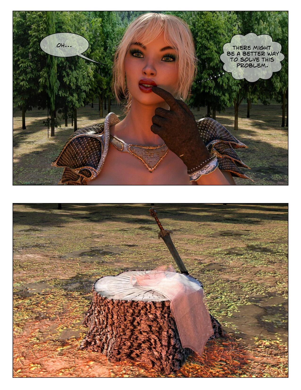 Sammy and the Orcs porn comic picture 4