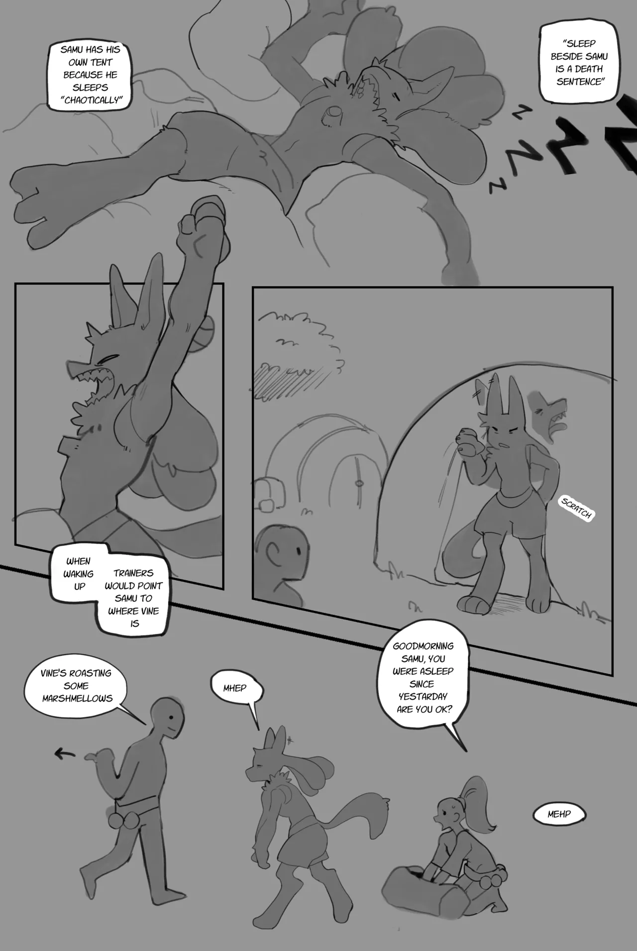 Samu First Wood (Ongoing) porn comic picture 30