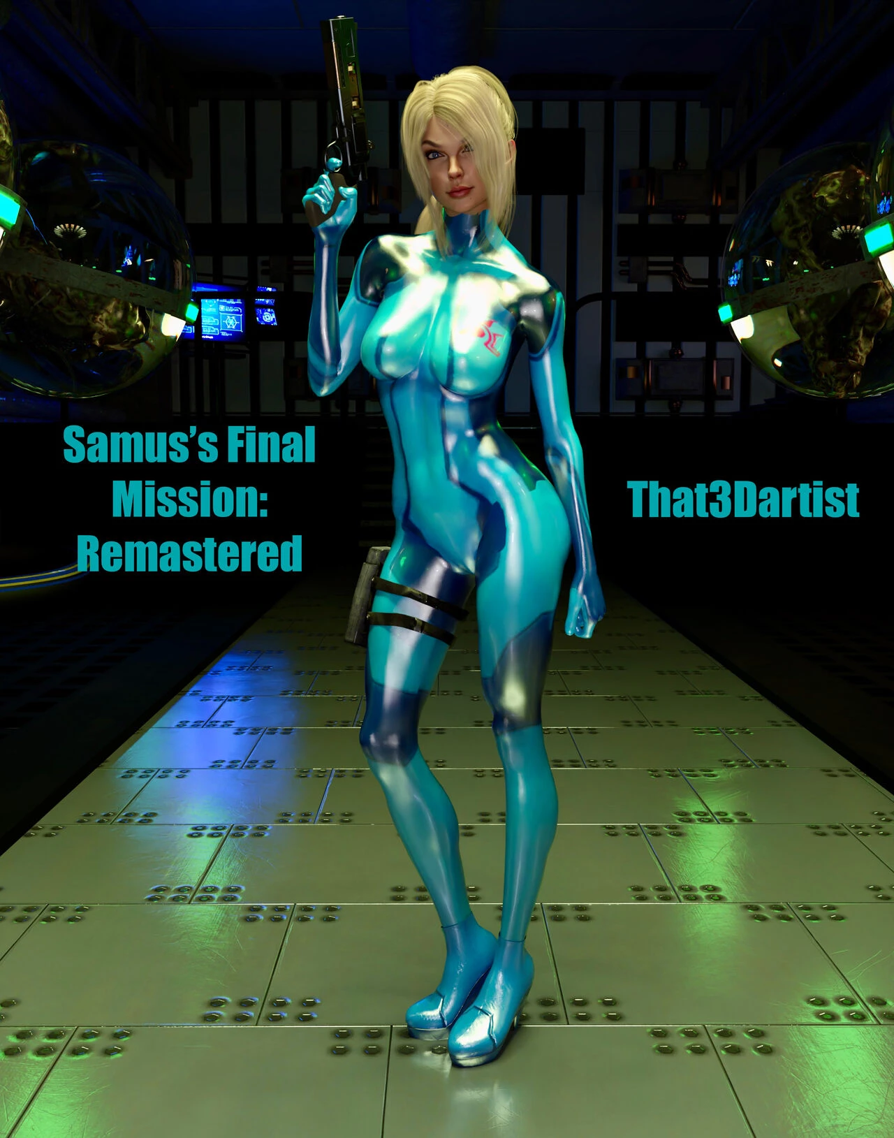 Samus's final mission: No escape porn comic picture 1