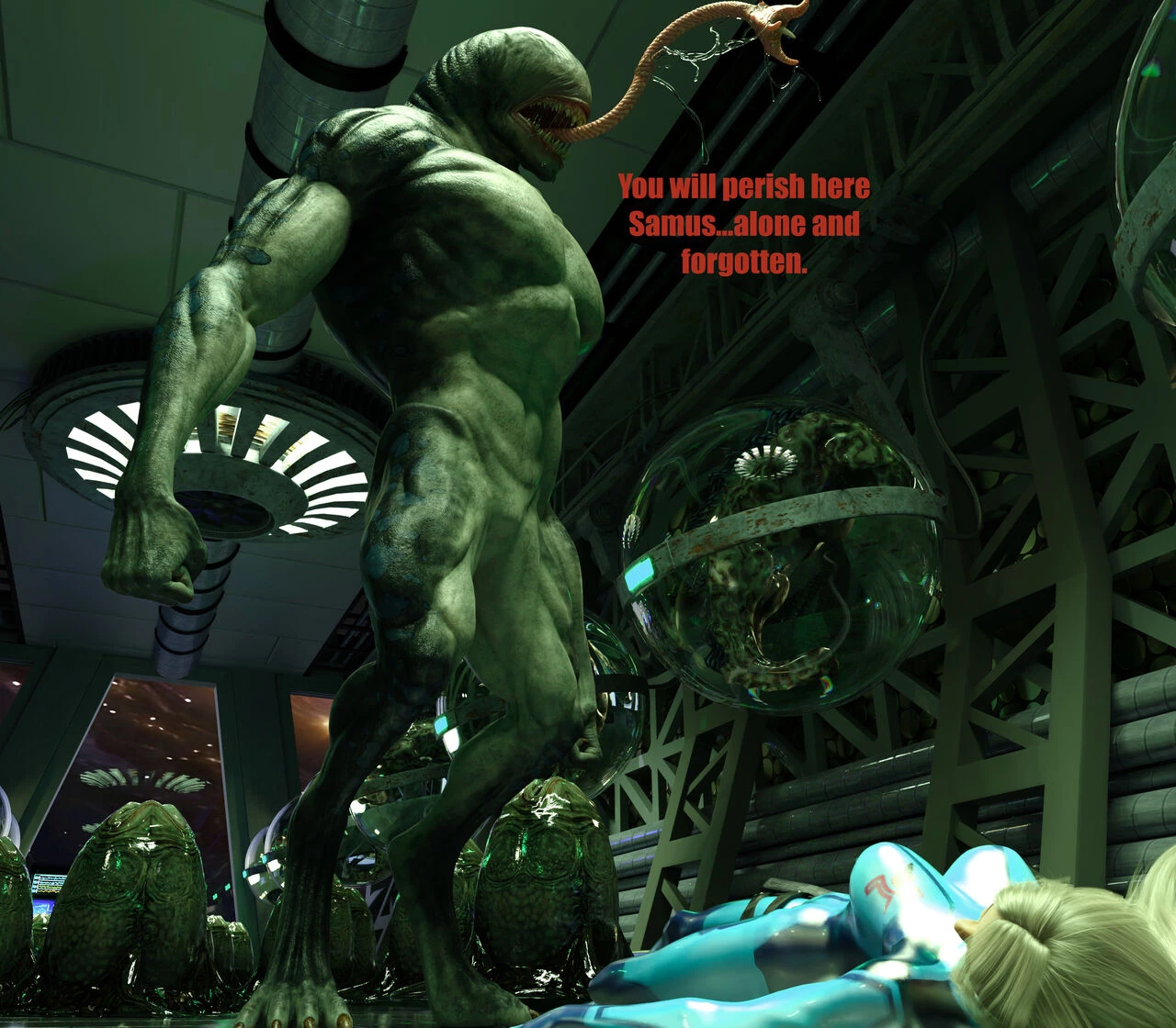 Samus's final mission: No escape porn comic picture 10
