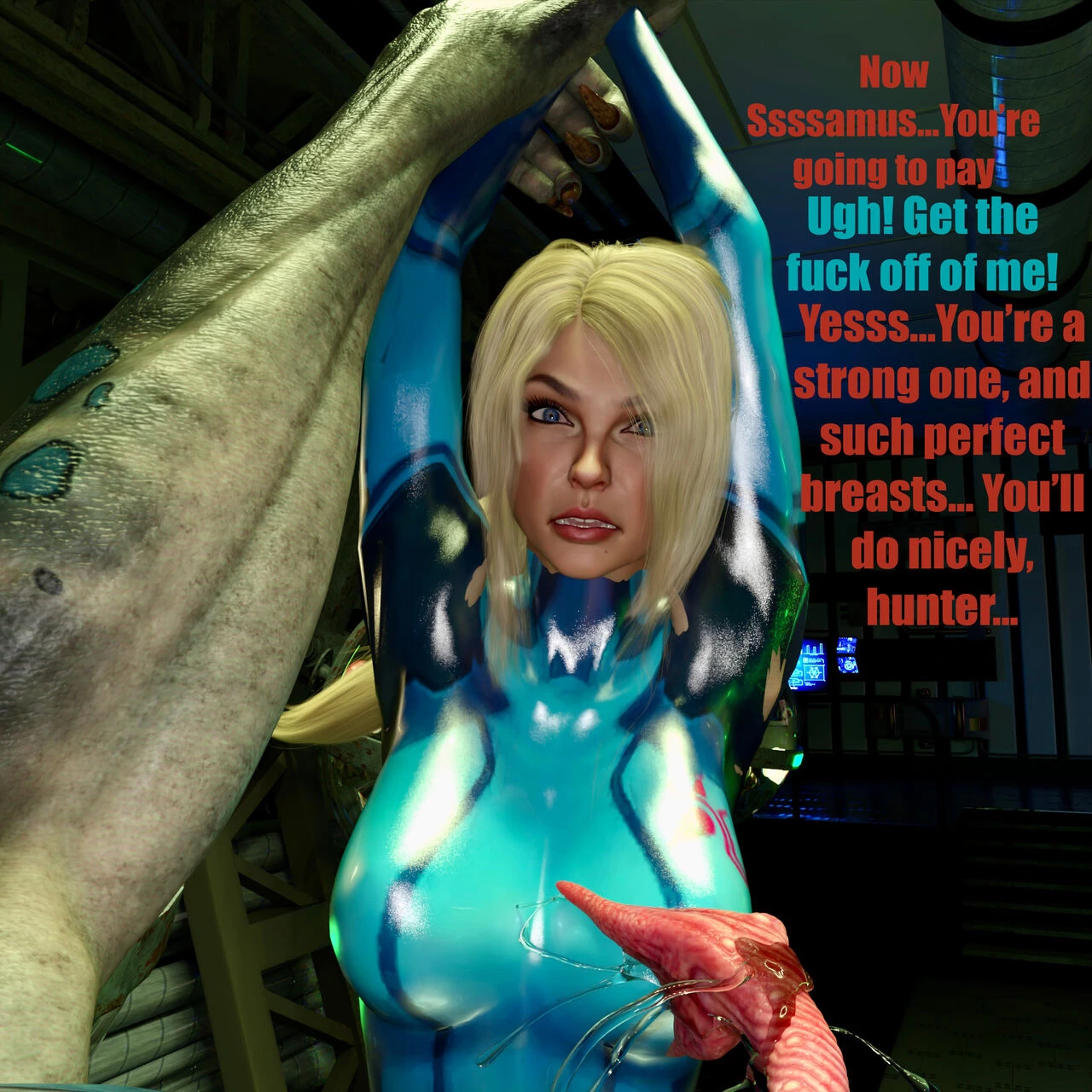 Samus's final mission: No escape porn comic picture 12