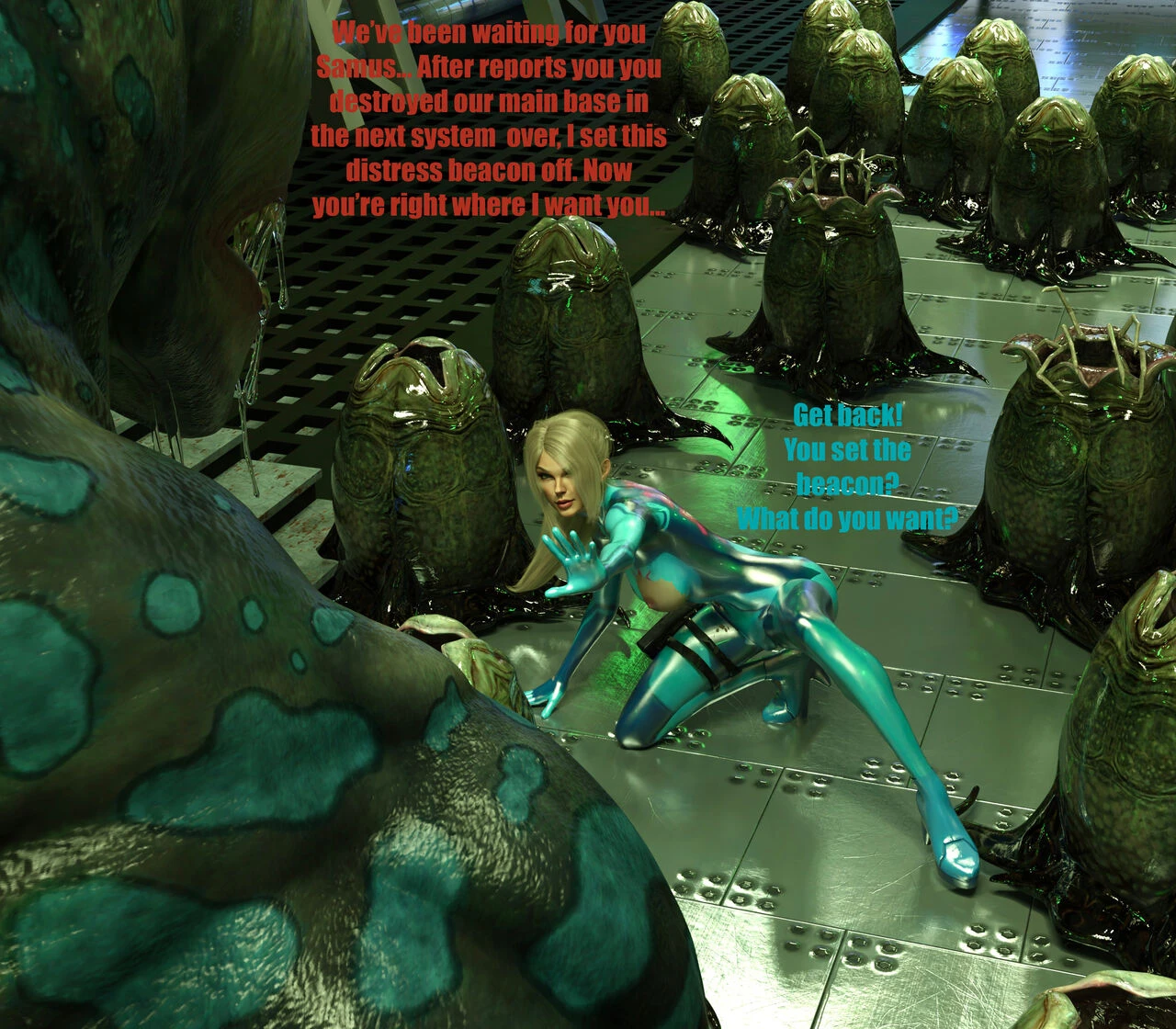 Samus's final mission: No escape porn comic picture 14