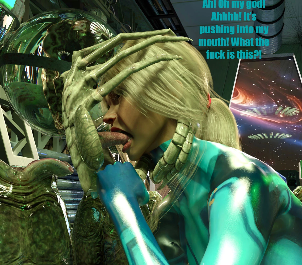 Samus's final mission: No escape porn comic picture 16