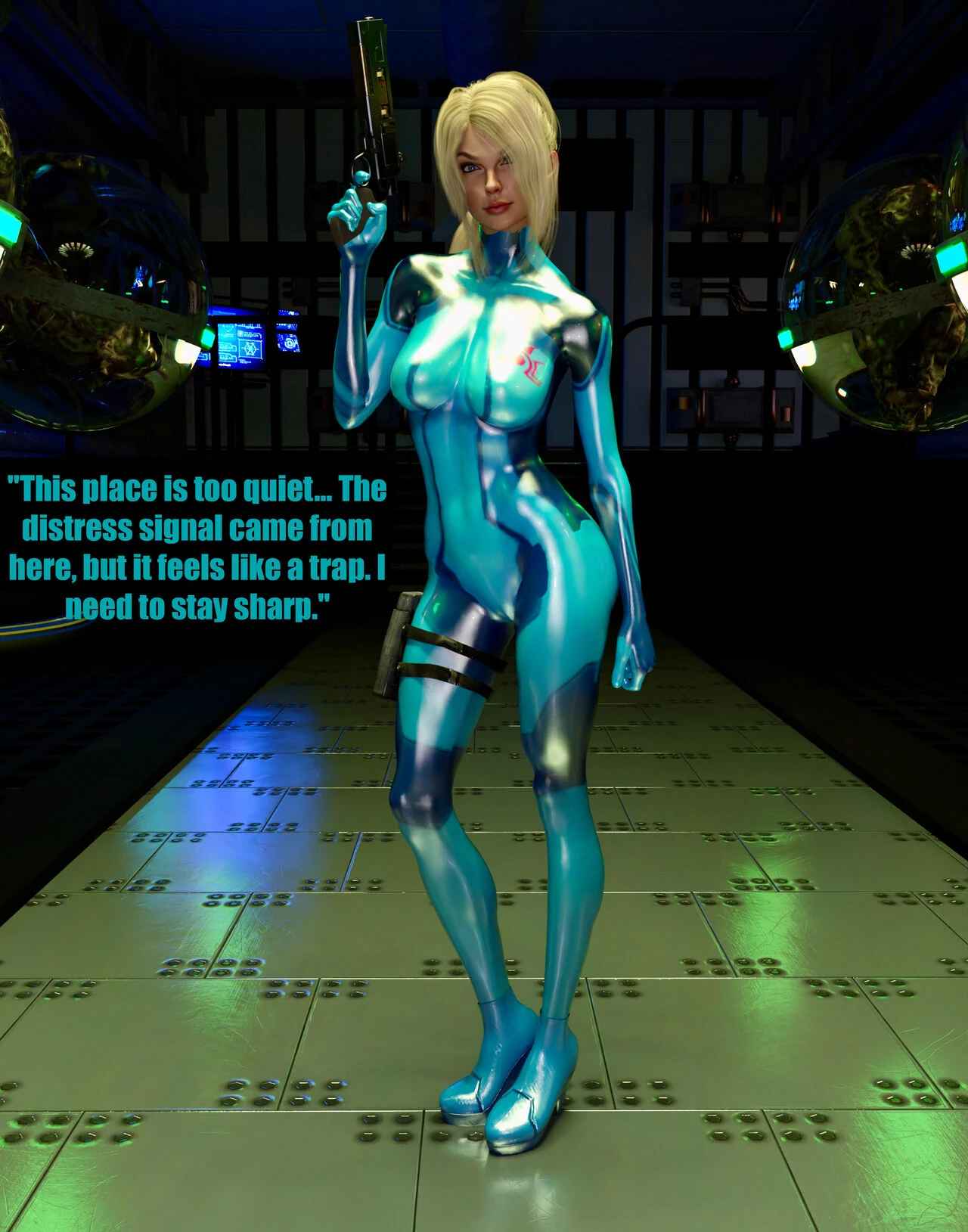 Samus's final mission: No escape porn comic picture 2