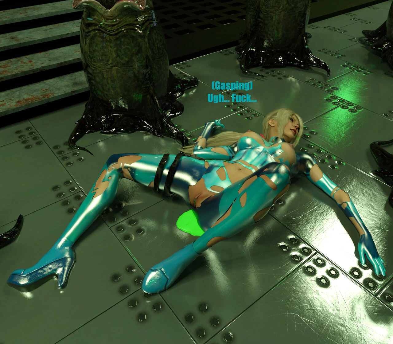 Samus's final mission: No escape porn comic picture 23