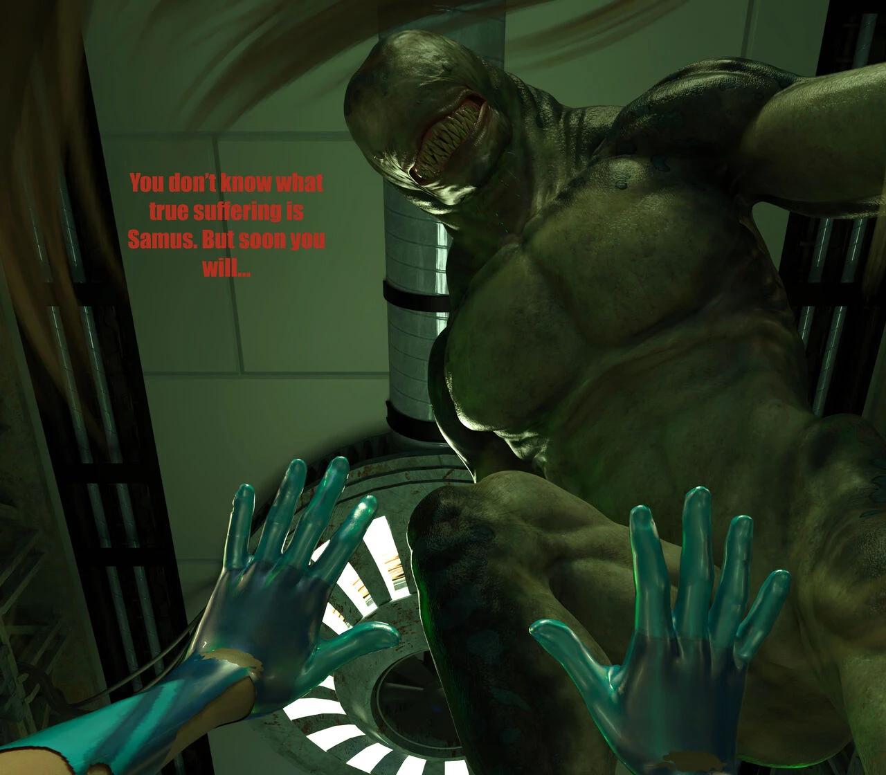 Samus's final mission: No escape porn comic picture 26