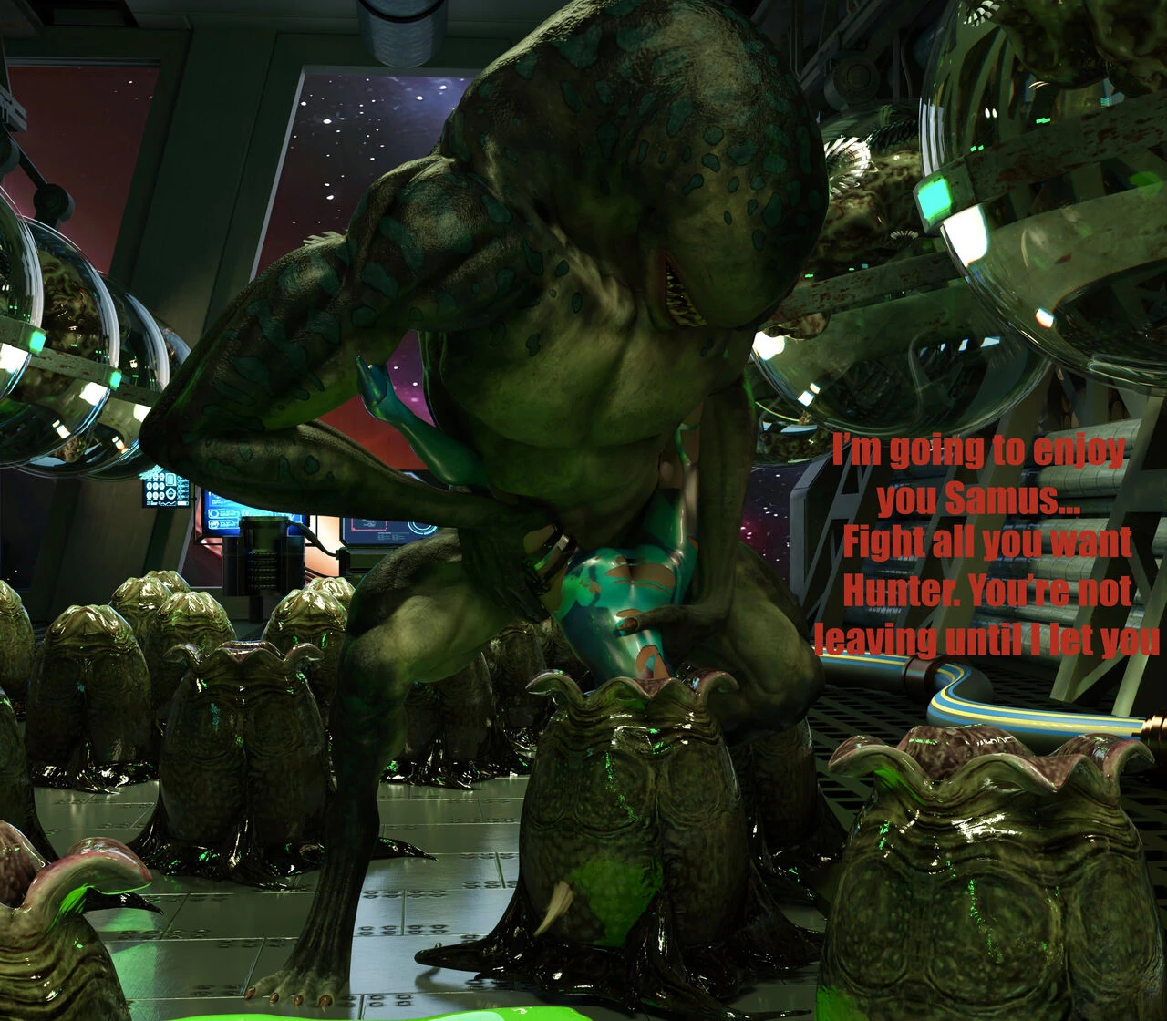 Samus's final mission: No escape porn comic picture 33