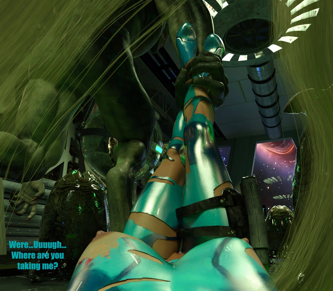 Samus's final mission: No escape porn comic picture 36