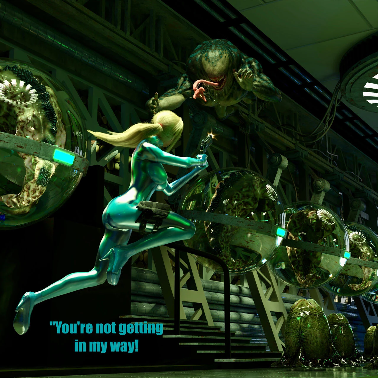 Samus's final mission: No escape porn comic picture 4