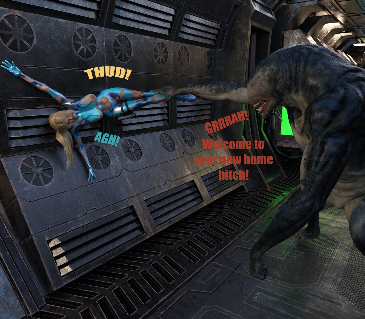 Samus's final mission: No escape porn comic picture 40